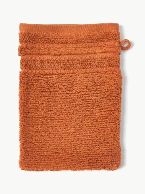 Washandjes Luxe met gestreepte rand, 2 stuks