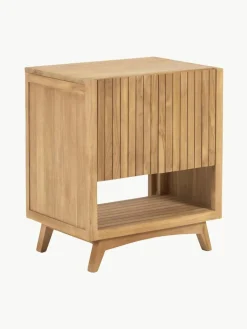 Wastafelkast Kuveni van teakhout, B 70 cm