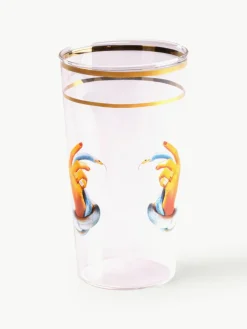 Waterglas Hands With Snakes