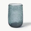 Waterglazen Bari met luchtbellen, 6 stuks