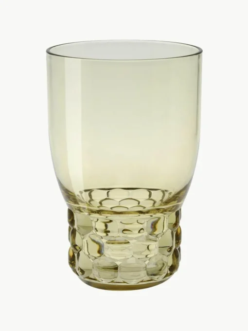 Waterglazen Jellies van kunststof 4 stuks