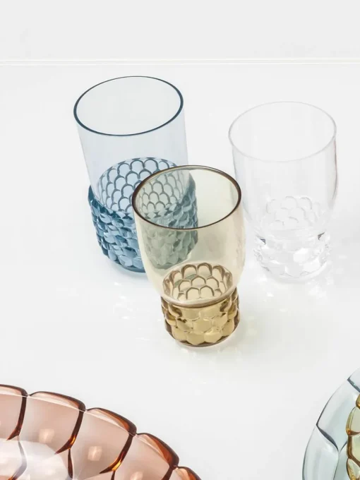 Waterglazen Jellies van kunststof 4 stuks