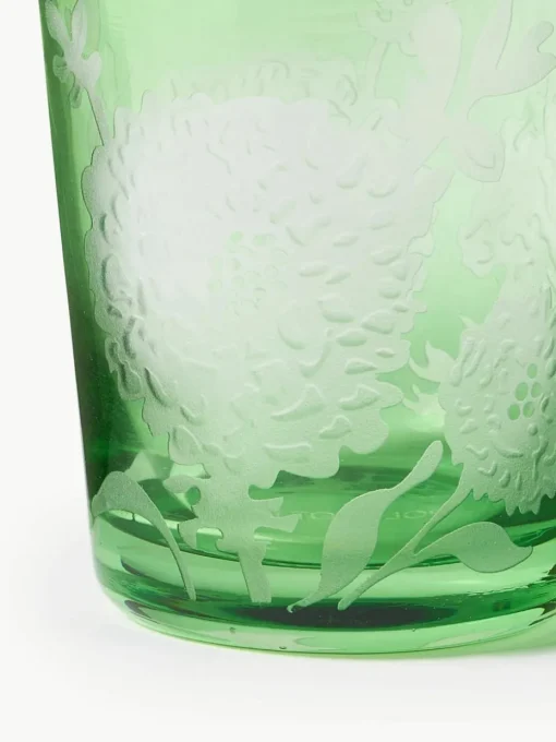 Waterglazen Peony, set van 6