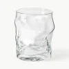 Waterglazen Sorgente in organische vorm, 6 stuks
