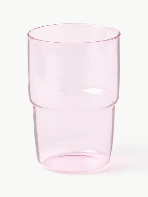 Waterglazen Torino uit borosilicaatglas, 2 stuks
