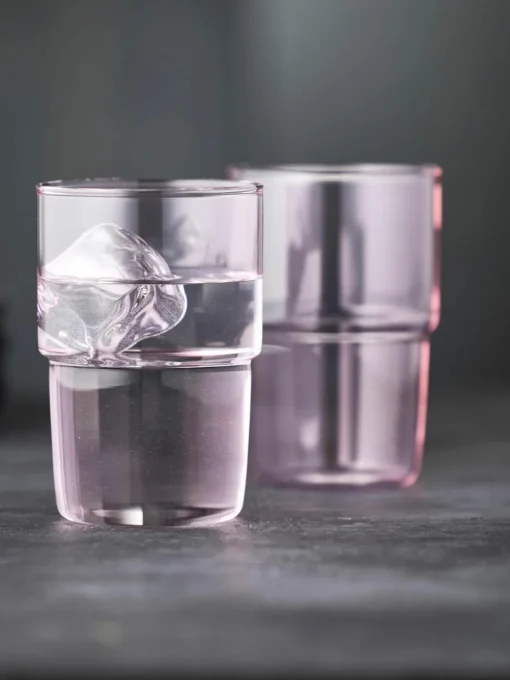 Waterglazen Torino uit borosilicaatglas, 2 stuks