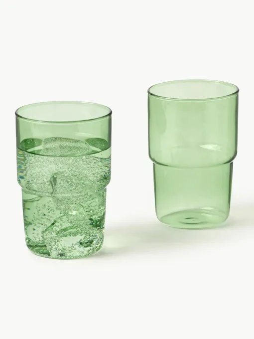 Waterglazen Torino uit borosilicaatglas, 2 stuks