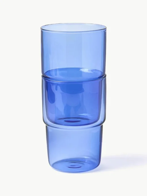 Waterglazen Torino uit borosilicaatglas, 2 stuks