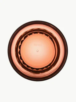 Waterglazen Trama met structuurpatroon, 4 stuks