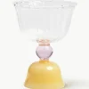 Waterglazen Tulip uit borosilicaatglas, 2 stuks