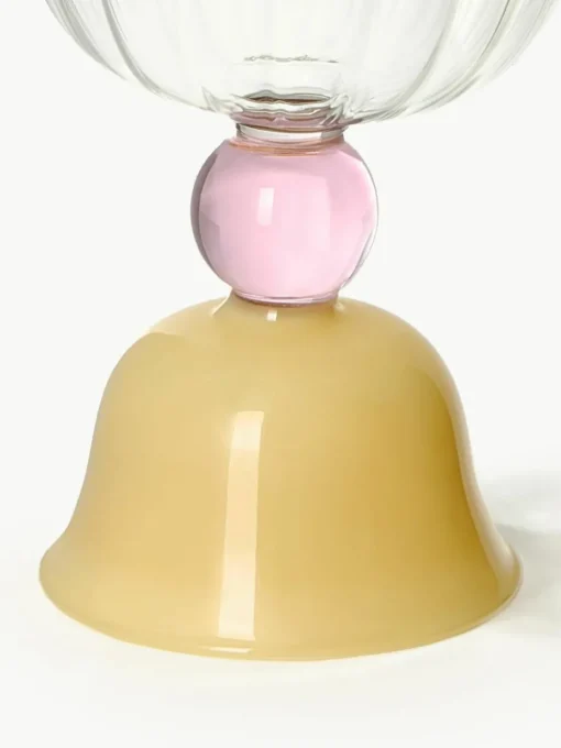 Waterglazen Tulip uit borosilicaatglas, 2 stuks