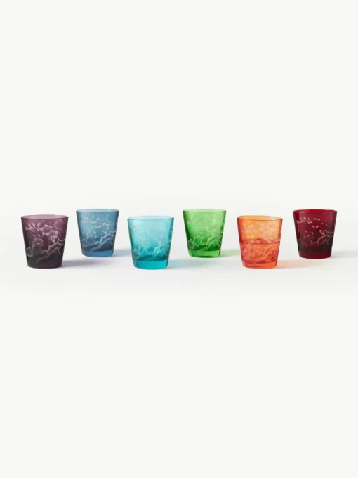 Waterglazenset Bloom, 6-delig