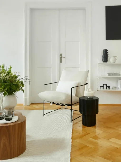 Wayne gestoffeerde fauteuil