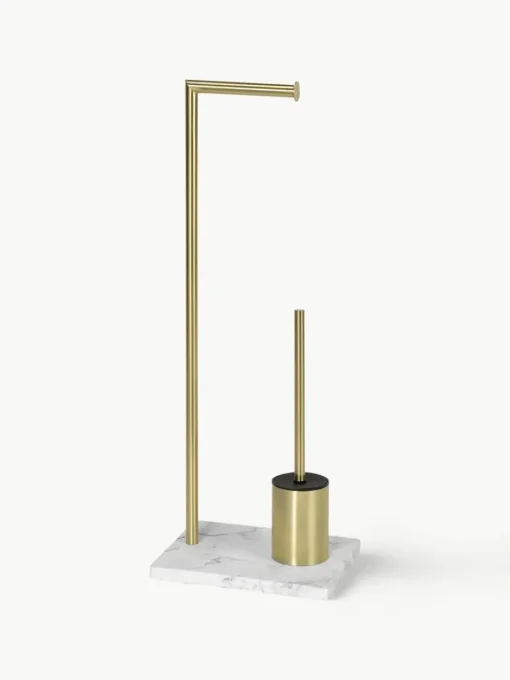 WC-papierhouder Albany met toiletborstel