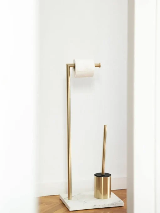 WC-papierhouder Albany met toiletborstel