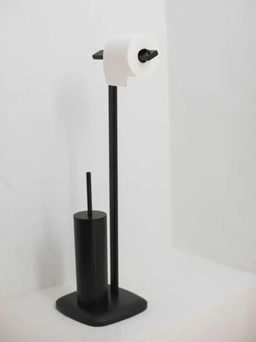 WC-papierhouder Deptford met toiletborstel