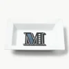 Westwing Collection x MEISSEN, handgemaakte vide-poche initialen met decoratie