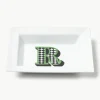 Westwing Collection x MEISSEN, handgemaakte vide-poche initialen met decoratie