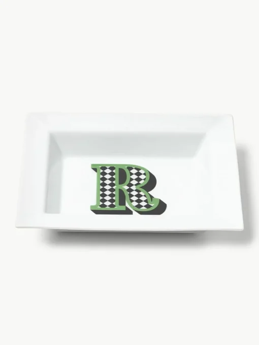 Westwing Collection x MEISSEN, handgemaakte vide-poche initialen met decoratie