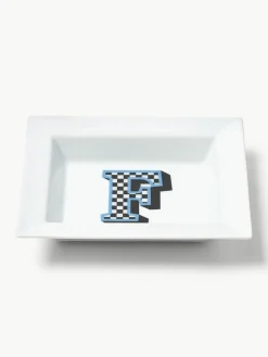 Westwing Collection x MEISSEN, handgemaakte vide-poche initialen met decoratie