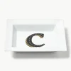 Westwing Collection x MEISSEN, handgemaakte vide-poche initialen met decoratie