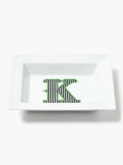 Westwing Collection x MEISSEN, handgemaakte vide-poche initialen met decoratie