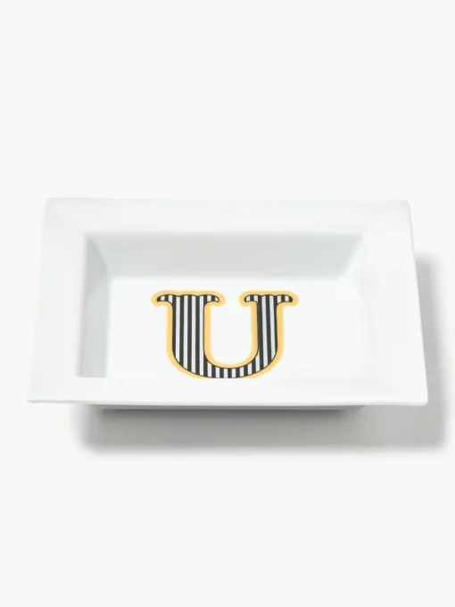 Westwing Collection x MEISSEN, handgemaakte vide-poche initialen met decoratie