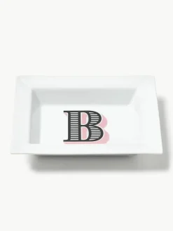 Westwing Collection x MEISSEN, handgemaakte vide-poche initialen met decoratie