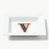 Westwing Collection x MEISSEN, handgemaakte vide-poche initialen met decoratie