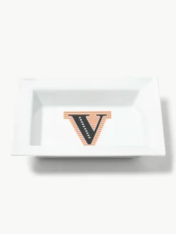 Westwing Collection x MEISSEN, handgemaakte vide-poche initialen met decoratie