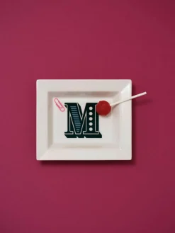 Westwing Collection x MEISSEN, handgemaakte vide-poche initialen met decoratie