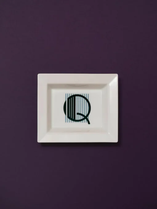 Westwing Collection x MEISSEN, handgemaakte vide-poche initialen met decoratie