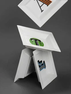 Westwing Collection x MEISSEN, handgemaakte vide-poche initialen met decoratie
