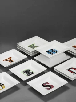 Westwing Collection x MEISSEN, handgemaakte vide-poche initialen met decoratie