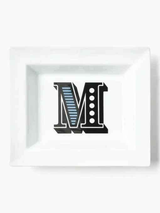 Westwing Collection x MEISSEN, handgemaakte vide-poche initialen met decoratie