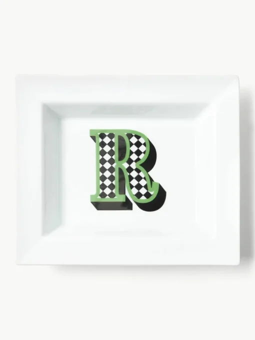 Westwing Collection x MEISSEN, handgemaakte vide-poche initialen met decoratie