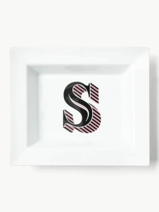 Westwing Collection x MEISSEN, handgemaakte vide-poche initialen met decoratie