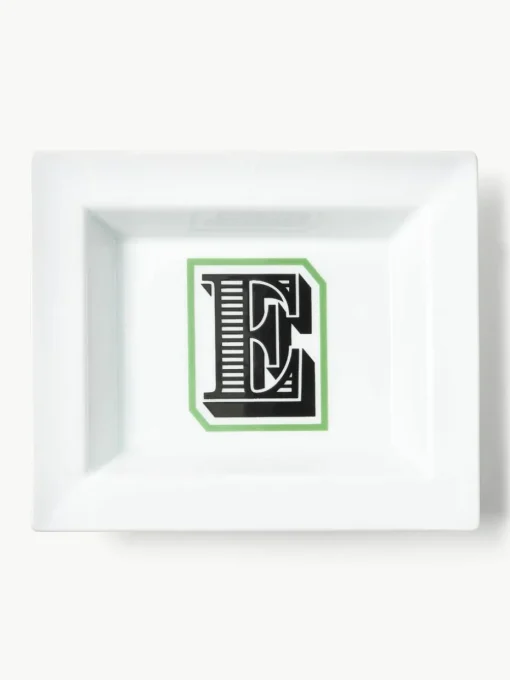 Westwing Collection x MEISSEN, handgemaakte vide-poche initialen met decoratie