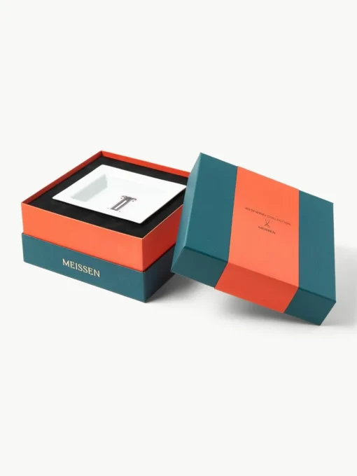 Westwing Collection x MEISSEN, handgemaakte vide-poche initialen met decoratie