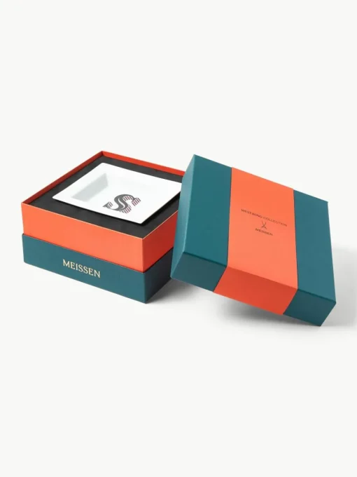Westwing Collection x MEISSEN, handgemaakte vide-poche initialen met decoratie