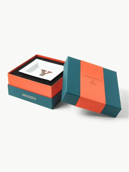 Westwing Collection x MEISSEN, handgemaakte vide-poche initialen met decoratie
