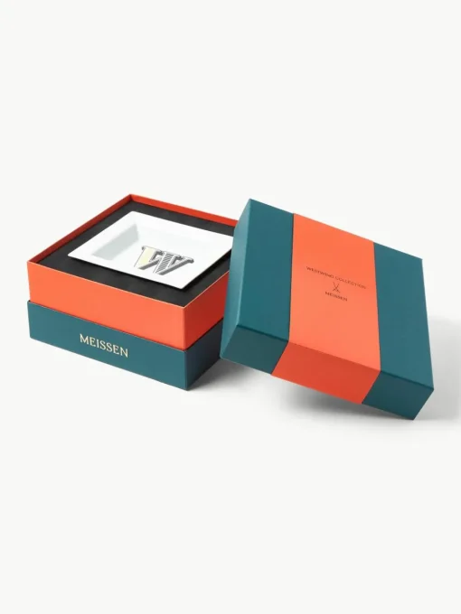 Westwing Collection x MEISSEN, handgemaakte vide-poche initialen met decoratie