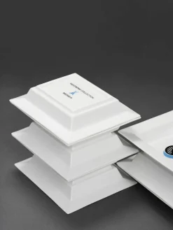 Westwing Collection x MEISSEN, handgemaakte vide-poche initialen met decoratie