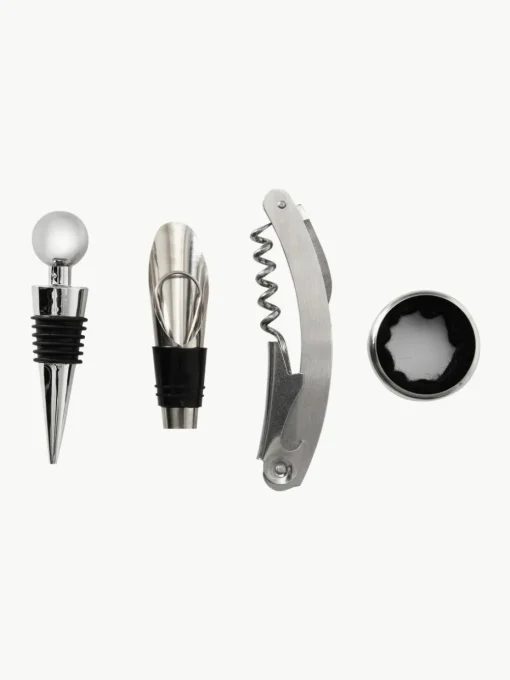Wijnaccessoires The Essentials, 4-delig