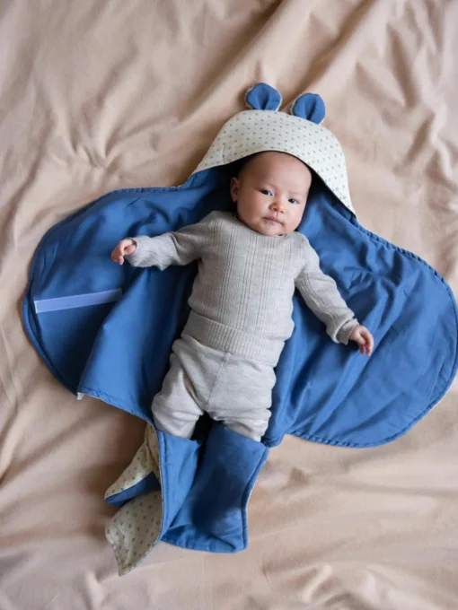 Wikkeldoek Capri van biokatoen