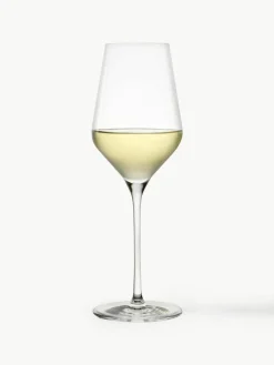 Witte wijnglazen Quatrophil, 6 stuks