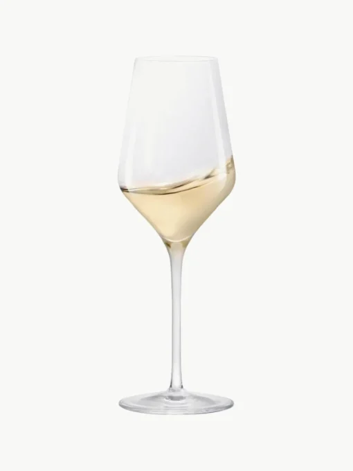 Witte wijnglazen Quatrophil, 6 stuks