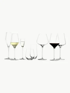 Witte wijnglazen Quatrophil, 6 stuks