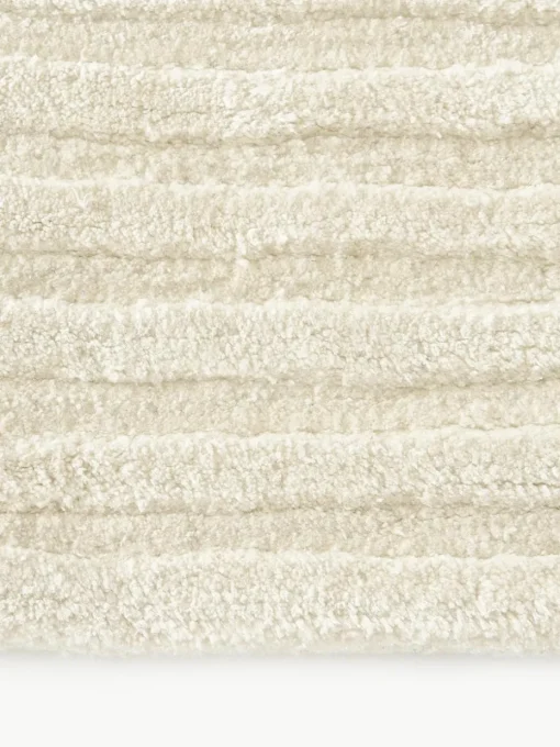 Wollen vloerkleed Koli met hoog-laag effect