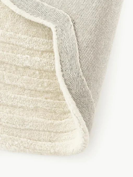 Wollen vloerkleed Koli met hoog-laag effect